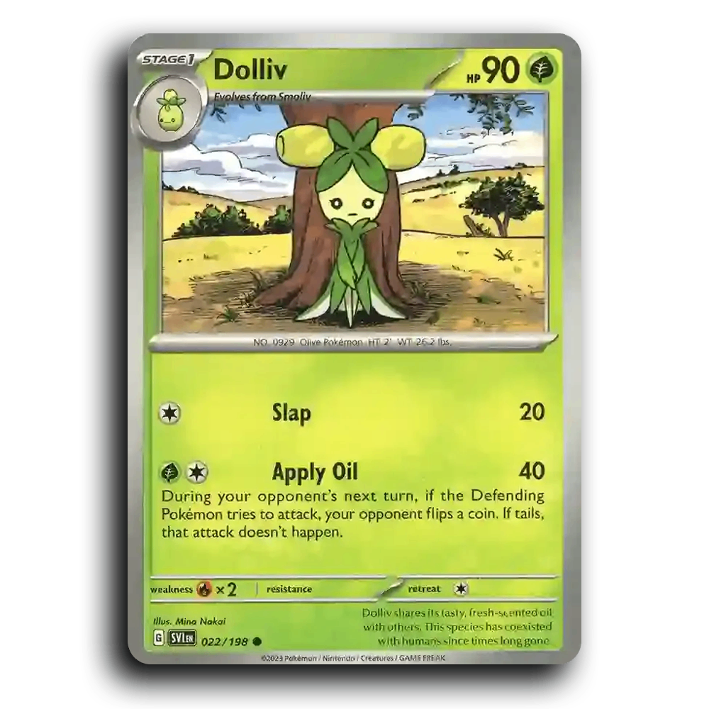 Dolliv (022/198) [Scarlet & Violet] Common Pokemon Card TCG Near Mint NM