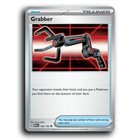 Grabber 162/165 151 Uncommon Pokemon Card TCG Near Mint NM
