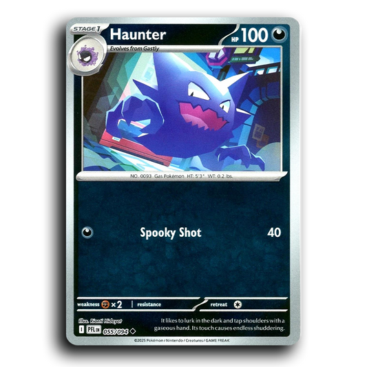 Haunter (055/094) [Phantasmal Flames] Uncommon Pokemon Card TCG Near Mint NM Reverse Holo