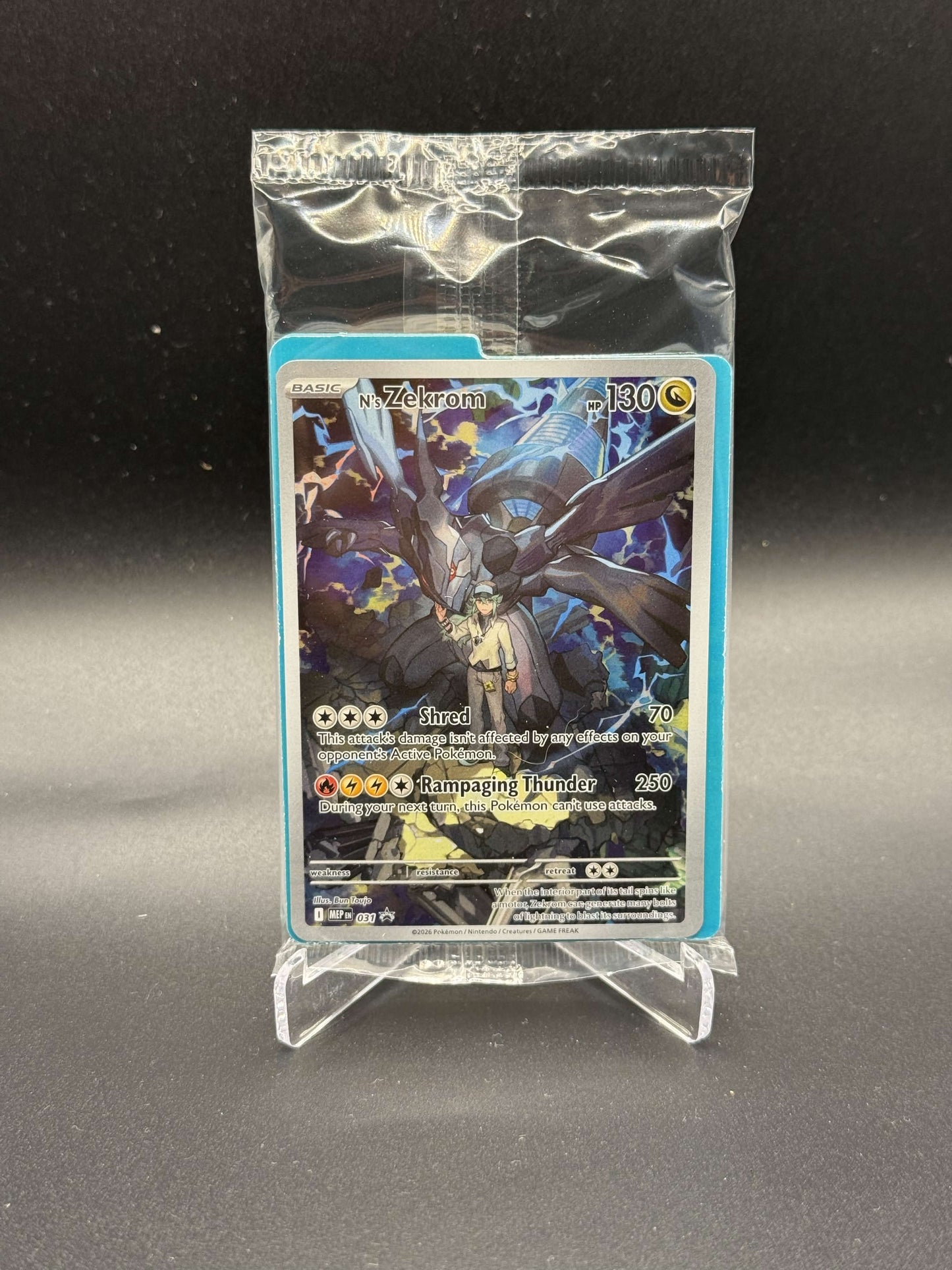N's Zekrom - 031 (Sealed) [Mega Evolution - Black Star Promo]