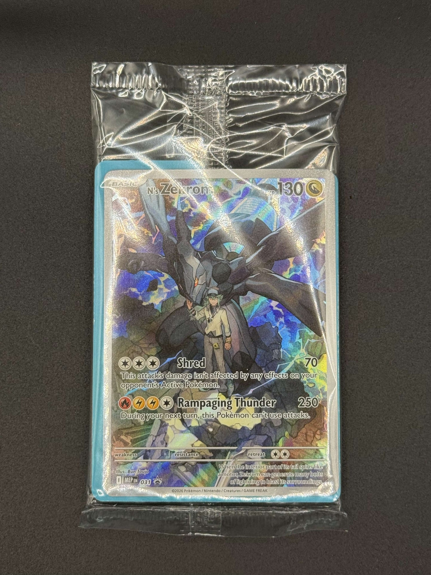 N's Zekrom - 031 (Sealed) [Mega Evolution - Black Star Promo]