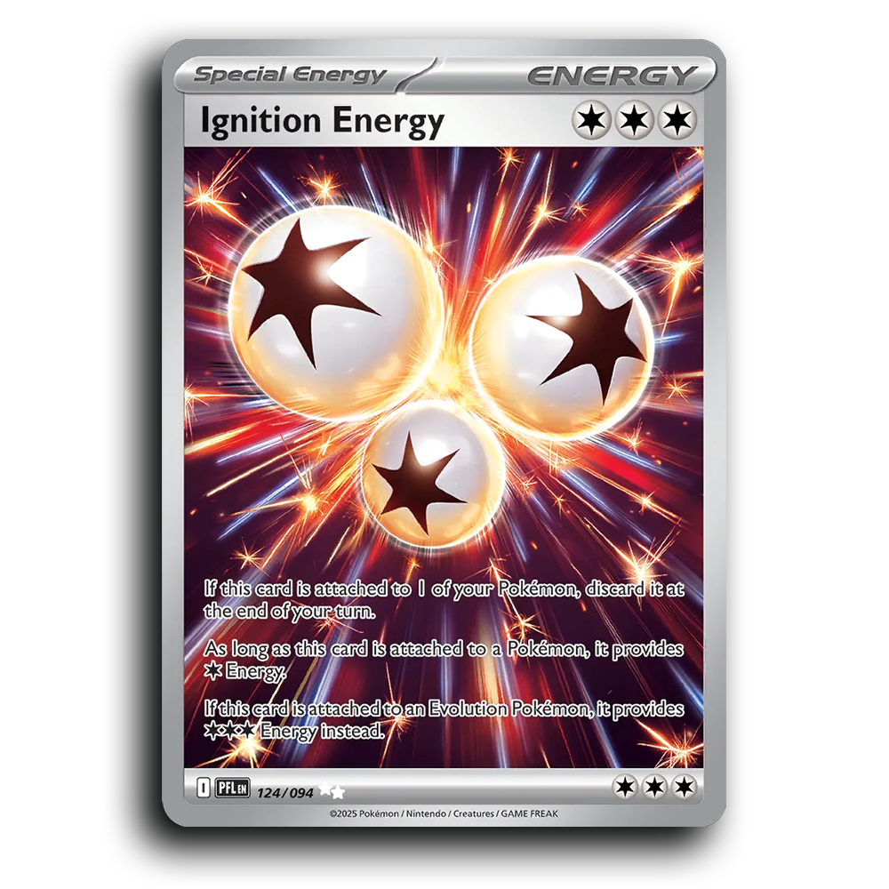 Ignition Energy (124/094) [Phantasmal Flames] Ultra Rare Pokemon Card TCG Near Mint NM Holofoil