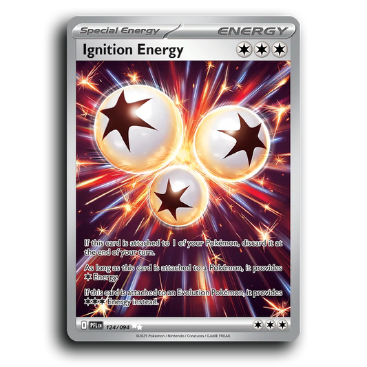 Ignition Energy (124/094) [Phantasmal Flames] Ultra Rare Pokemon Card TCG Near Mint NM Holofoil