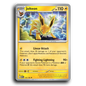 Jolteon 135/165 151 Rare Pokemon Card TCG Near Mint NM Holofoil