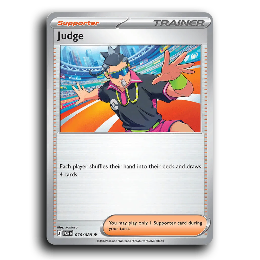 Judge (076/088) [Perfect Order] Uncommon Pokemon Card TCG Near Mint NM