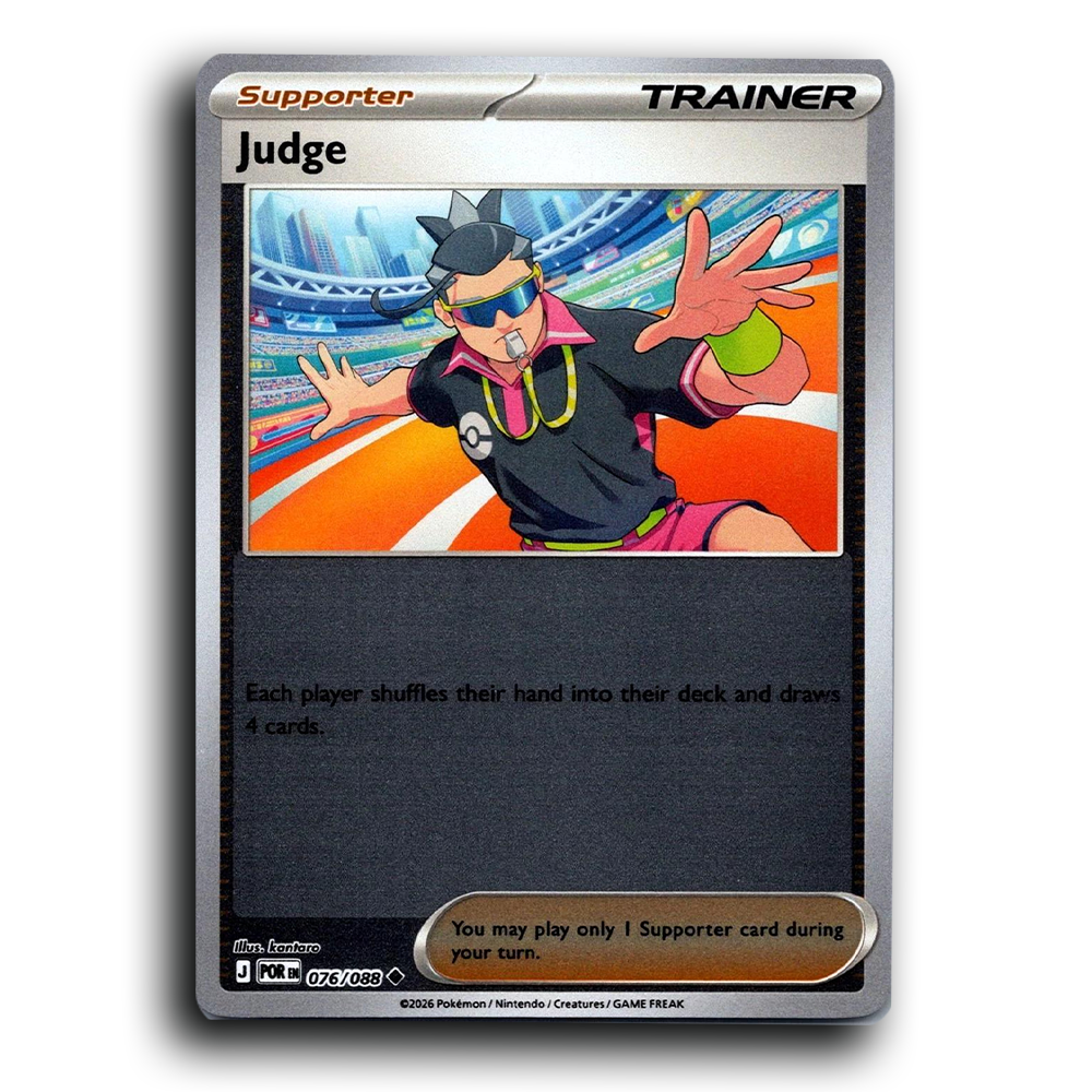 Judge (076/088) [Perfect Order] Uncommon Pokemon Card TCG Near Mint NM Reverse Holo