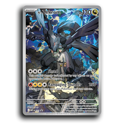 N's Zekrom - 031 (Sealed) [Mega Evolution - Black Star Promo]