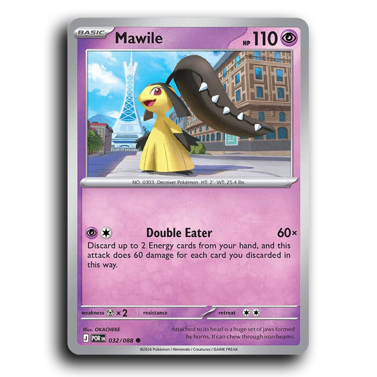 Mawile (032/088) [Perfect Order] Common Pokemon Card TCG Near Mint NM