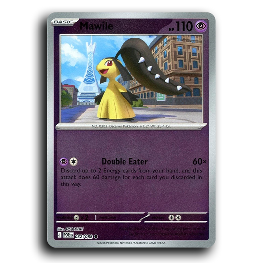 Mawile (032/088) [Perfect Order] Common Pokemon Card TCG Near Mint NM Reverse Holo