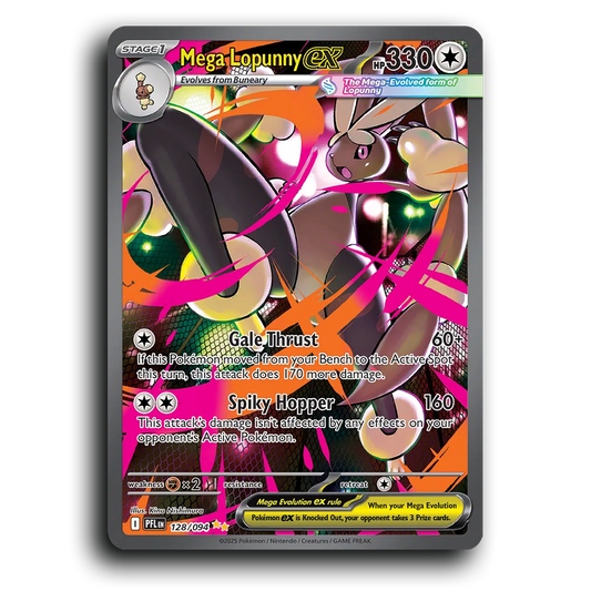 Mega Lopunny ex (128/094) [Phantasmal Flames] Special Illustration Rare Pokemon Card TCG Near Mint NM Holofoil