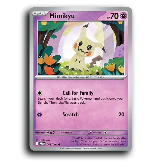 Mimikyu (042/094) [Phantasmal Flames] Common Pokemon Card TCG Near Mint NM