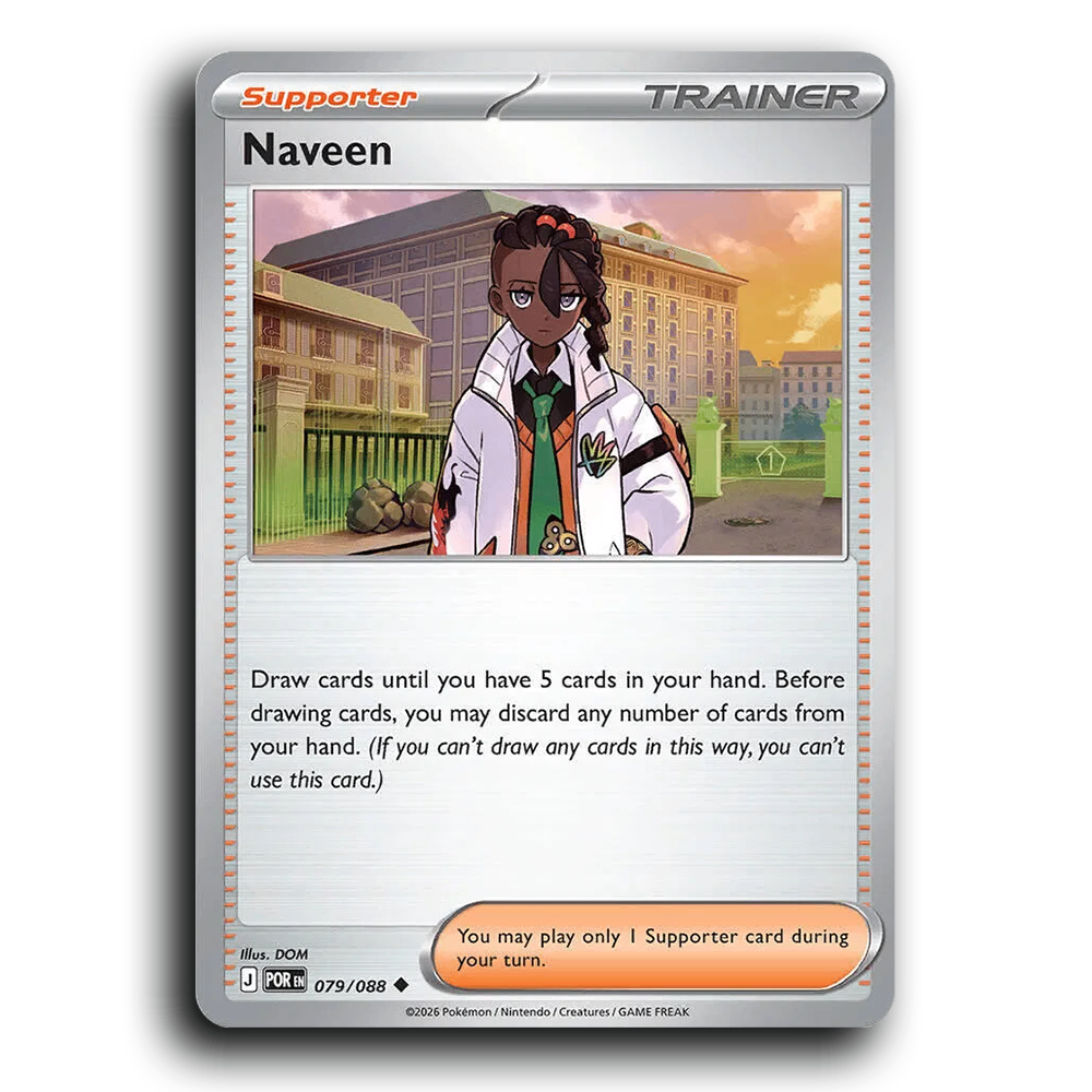 Naveen (079/088) [Perfect Order] Uncommon Pokemon Card TCG Near Mint NM