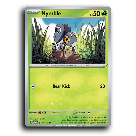 Nymble Journey Together 019/159 Common Near Mint Pokemon Card