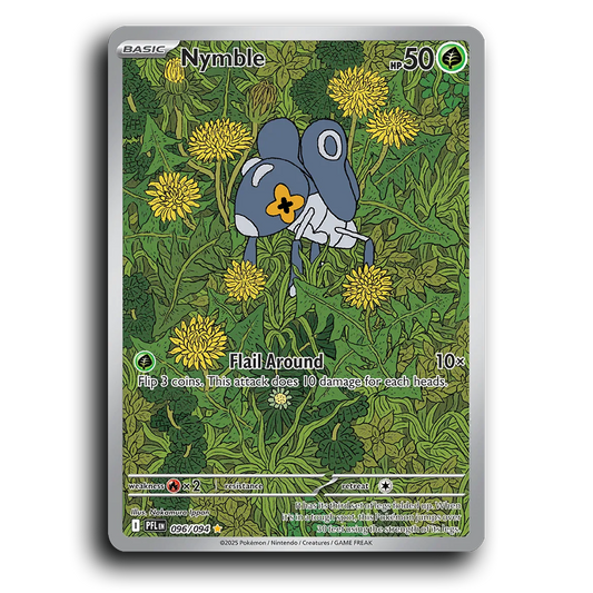 Nymble (096/094) [Phantasmal Flames] Illustration Rare Pokemon Card TCG Near Mint NM Holofoil