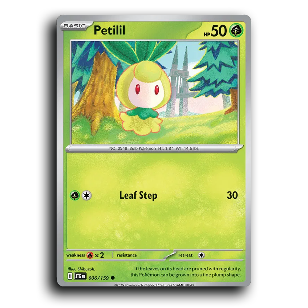 Petilil Journey Together 006/159 Common Near Mint Pokemon Card TCG