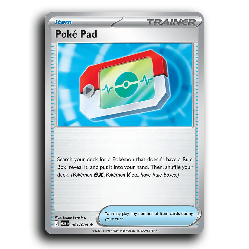 Poke Pad (081/088) [Perfect Order] Uncommon Pokemon Card TCG Near Mint NM