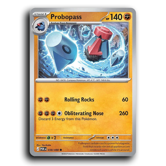Probopass (038/088) [Perfect Order] Common Pokemon Card TCG Near Mint NM
