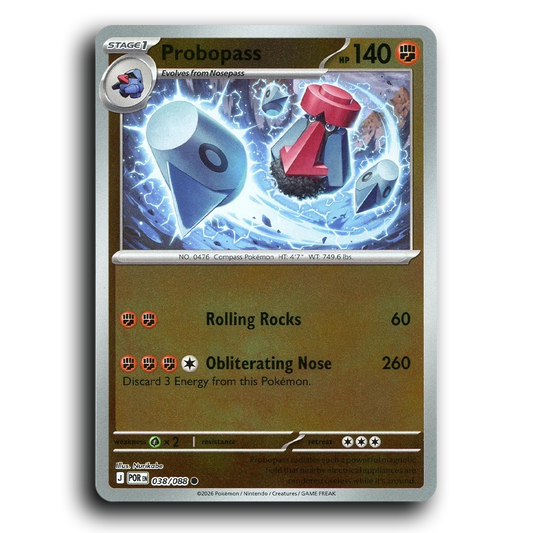 Probopass (038/088) [Perfect Order] Common Pokemon Card TCG Near Mint NM Reverse Holo