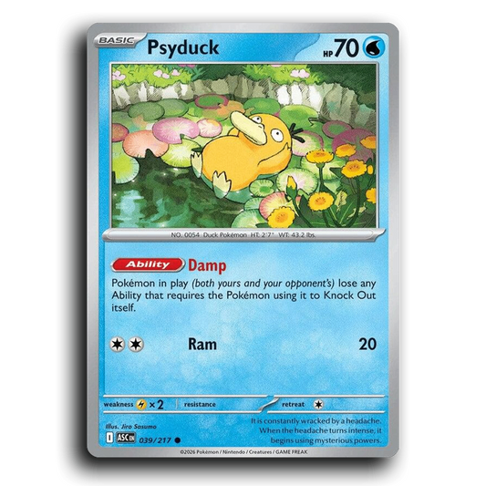 Psyduck 039/217 Ascended Heroes Common Pokemon Card TCG Near Mint NM