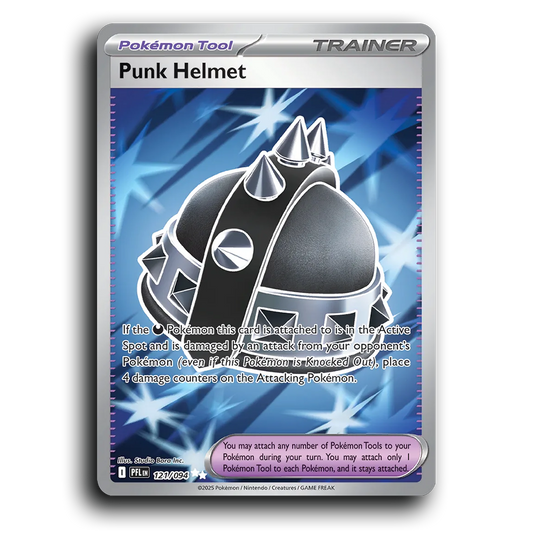 Punk Helmet (121/094) [Phantasmal Flames] Ultra Rare Pokemon Card TCG Near Mint NM Holofoil