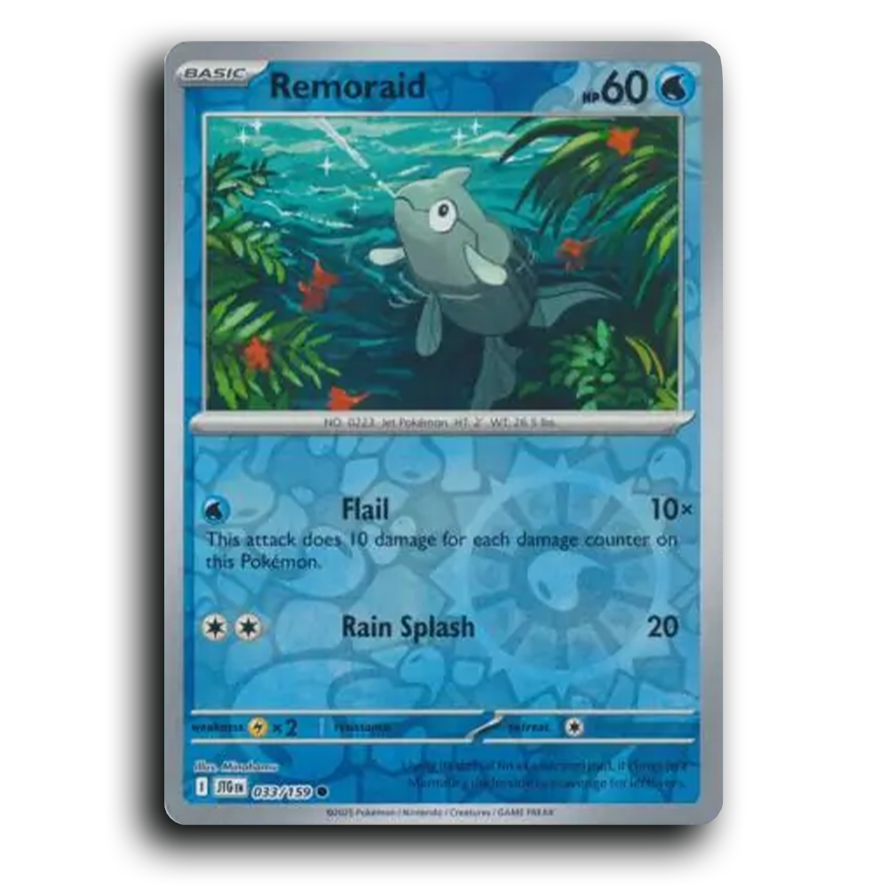 Remoraid 033/159 Journey Together Common Pokemon Card TCG Reverse Holo