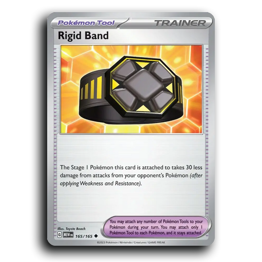 Rigid Band 165/165 151 Uncommon Pokemon Card TCG Near Mint NM