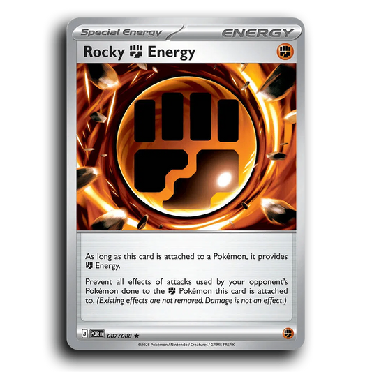 Rocky Fighting Energy (087/088) [Perfect Order] Rare Pokemon Card TCG Near Mint NM Holofoil