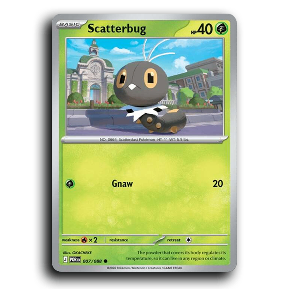 Scatterbug (007/088) [Perfect Order] Common Pokemon Card TCG Near Mint NM