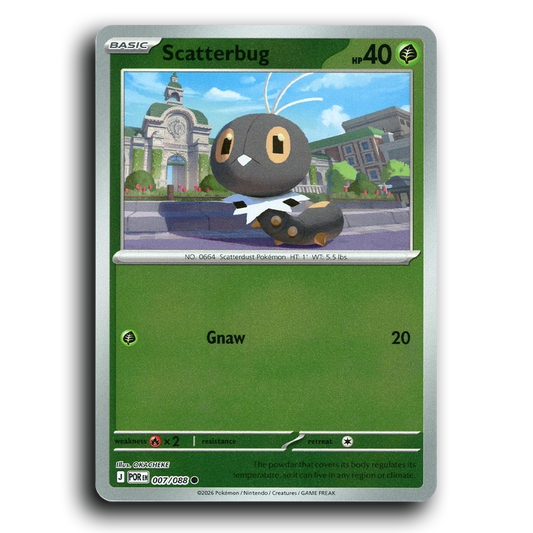 Scatterbug (007/088) [Perfect Order] Common Pokemon Card TCG Near Mint NM Reverse Holo