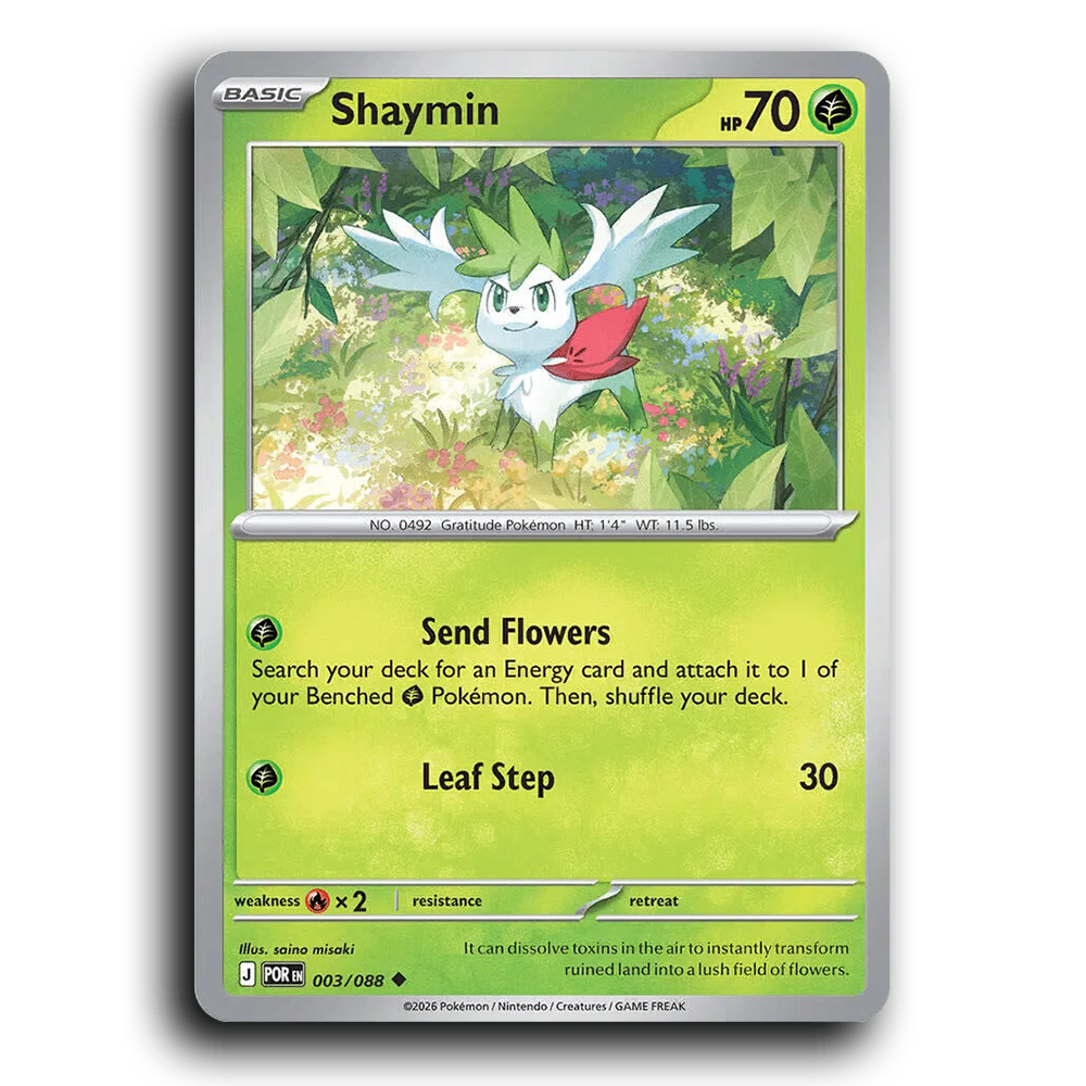 Shaymin (003/088) [Perfect Order] Uncommon Pokemon Card TCG Near Mint NM