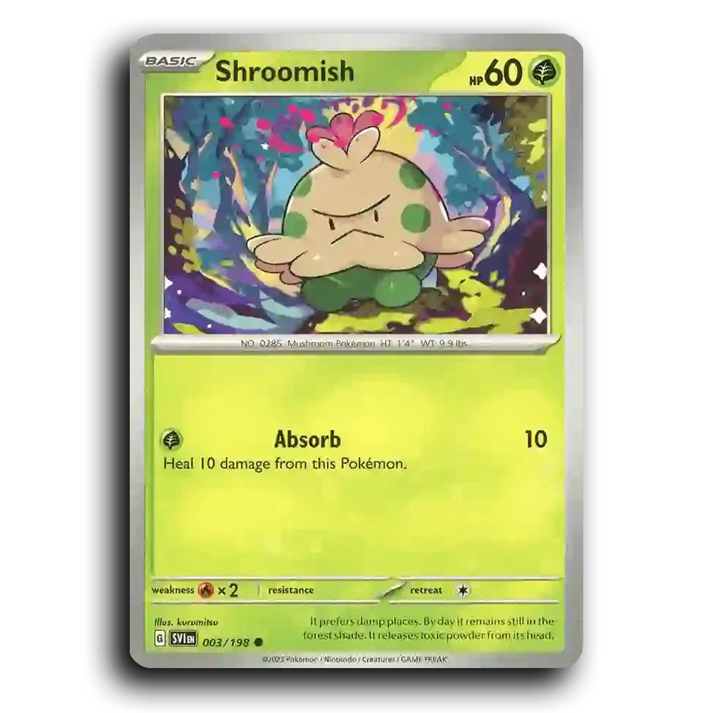 Shroomish (003/198) [Scarlet & Violet] Common Pokemon Card TCG Near Mint NM