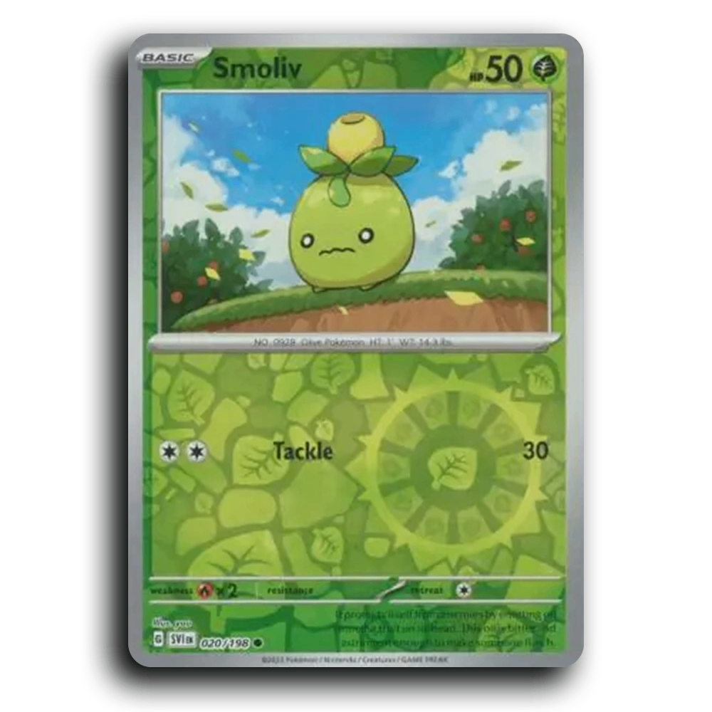 Smoliv (020/198) [Scarlet & Violet] Common Pokemon Card TCG Near Mint NM Reverse Holo