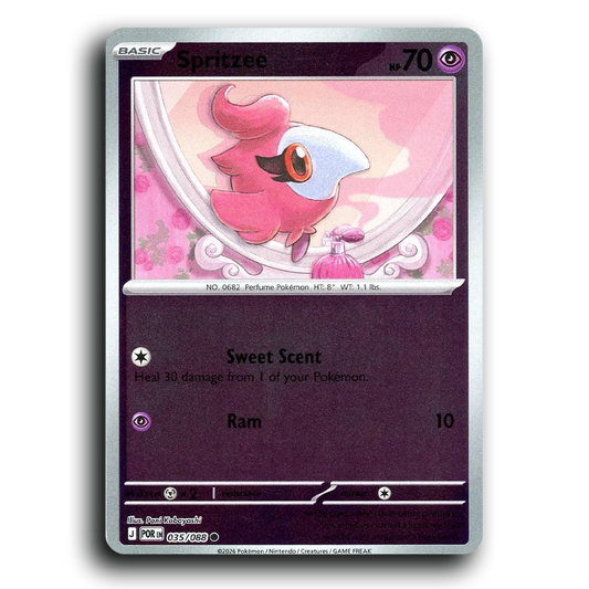 Spritzee (035/088) [Perfect Order] Common Pokemon Card TCG Near Mint NM Reverse Holo