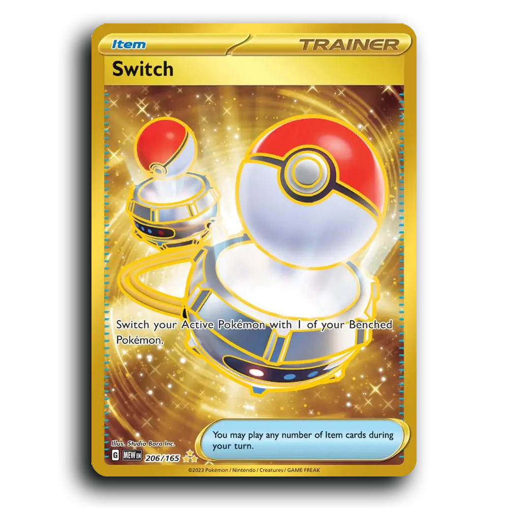 Switch 206/165 151 Special Illustration Rare Pokemon Card TCG Near Mint NM Holofoil