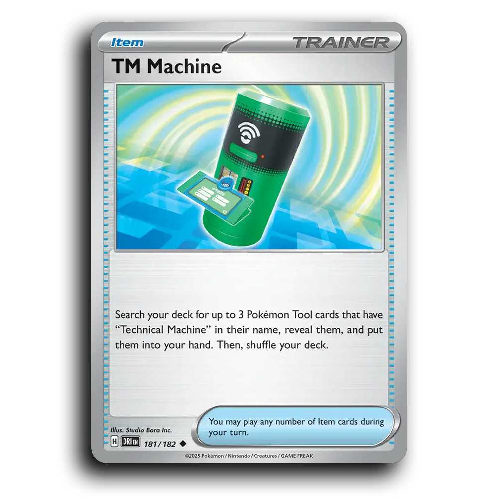 TM Machine Destined Rivals 181/182 Uncommon Pokemon card TCG