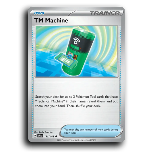 TM Machine Destined Rivals 181/182 Uncommon Pokemon card TCG
