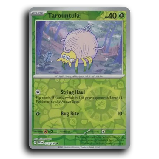 Tarountula (016/198) [Scarlet & Violet] Common Pokemon Card TCG Near Mint NM Reverse Holo