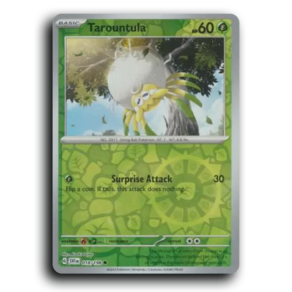Tarountula (018/198) [Scarlet & Violet] Common Pokemon Card TCG Near Mint NM Reverse Holo