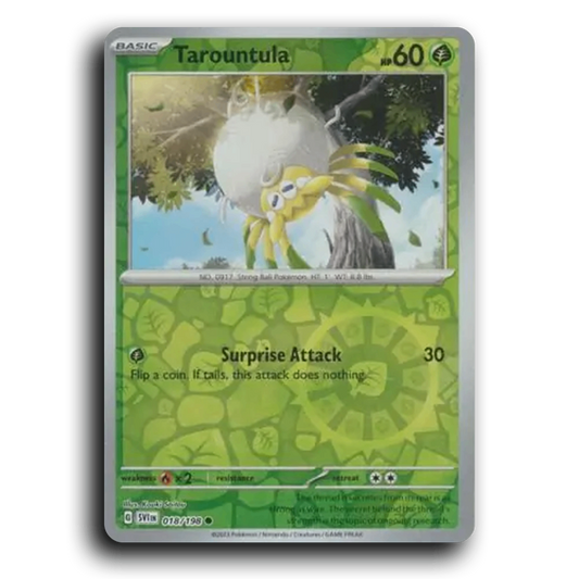 Tarountula (018/198) [Scarlet & Violet] Common Pokemon Card TCG Near Mint NM Reverse Holo