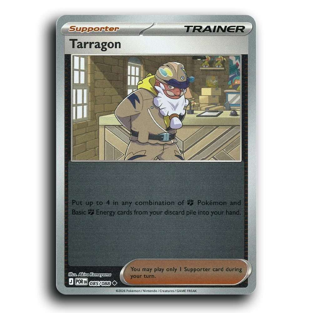 Tarragon - 085/088 (085/088) [Perfect Order] Uncommon Pokemon Card TCG Near Mint NM Reverse Holo