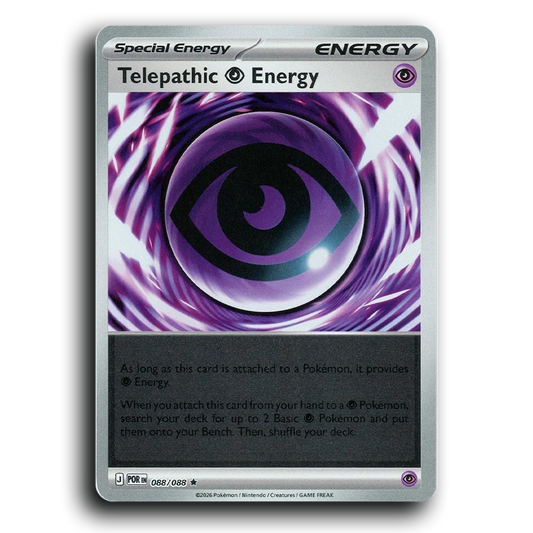 Telepathic Psychic Energy (088/088) [Perfect Order] Rare Pokemon Card TCG Near Mint NM Reverse Holo
