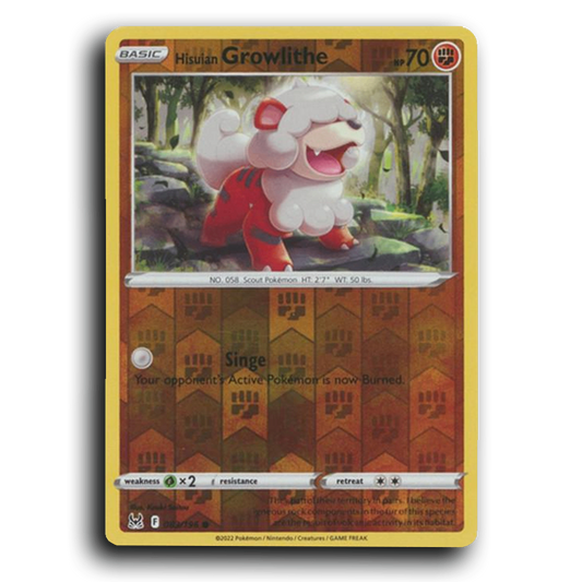 Hisuian Growlithe (083/196) [Lost Origin]