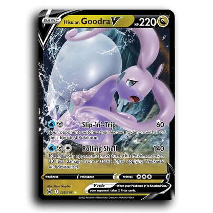 Hisuian Goodra V (135/196) [Lost Origin]