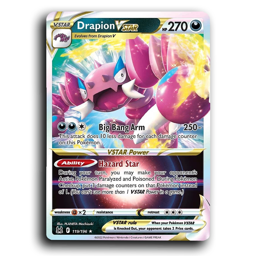 Drapion VSTAR (119/196) [Lost Origin]