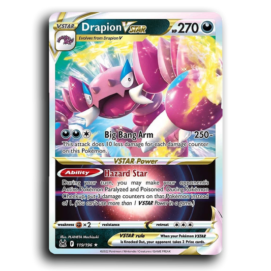Drapion VSTAR (119/196) [Lost Origin]