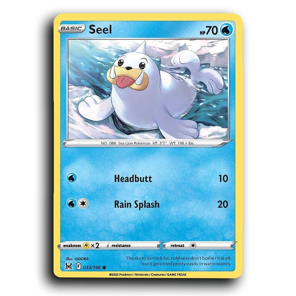 Seel (033/196) [Lost Origin]