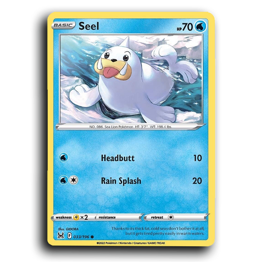Seel (033/196) [Lost Origin]