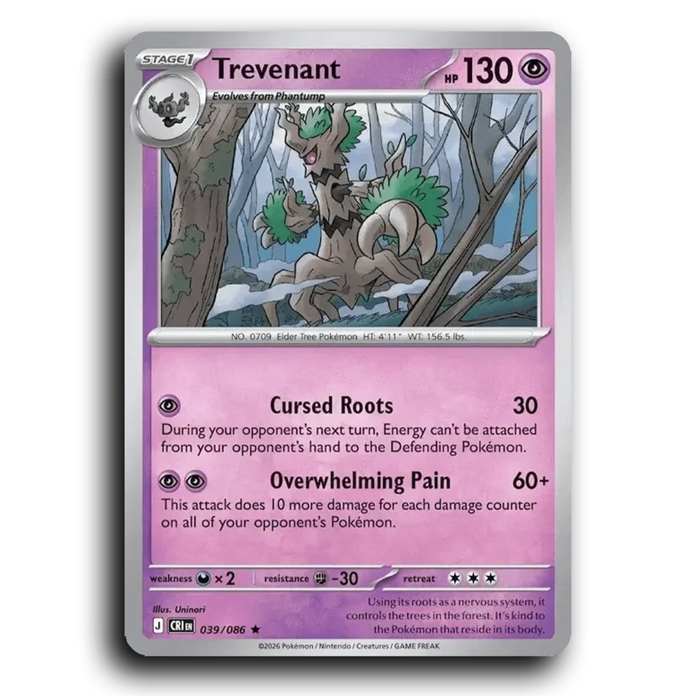 Trevenant (039/086) [Chaos Rising]