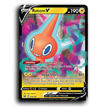 Rotom V (058/196) [Lost Origin]