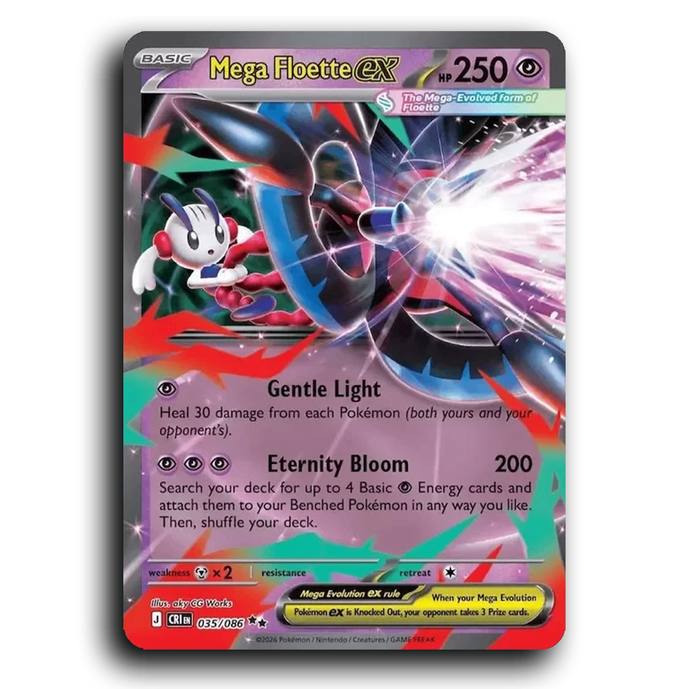 Mega Floette ex (035/086) [Chaos Rising]